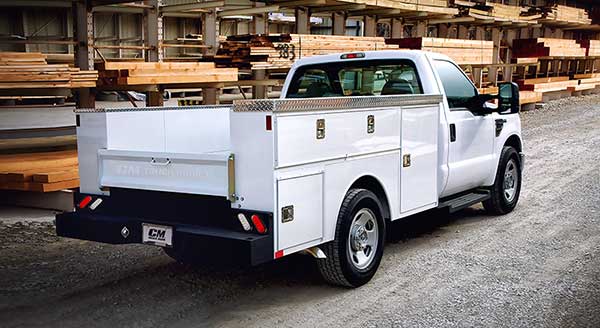 CM Truck Beds Service Body Aluminum