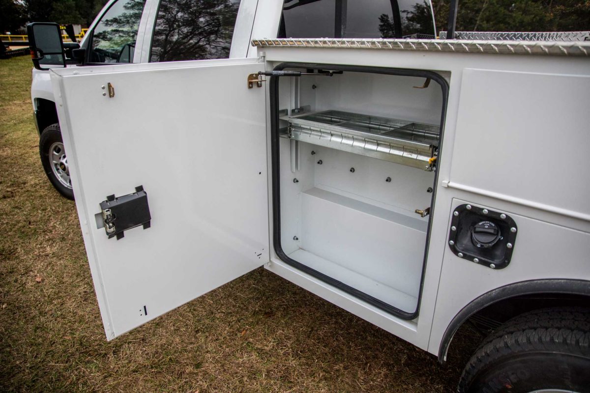 SBA Aluminum Service Body CM Truck Beds