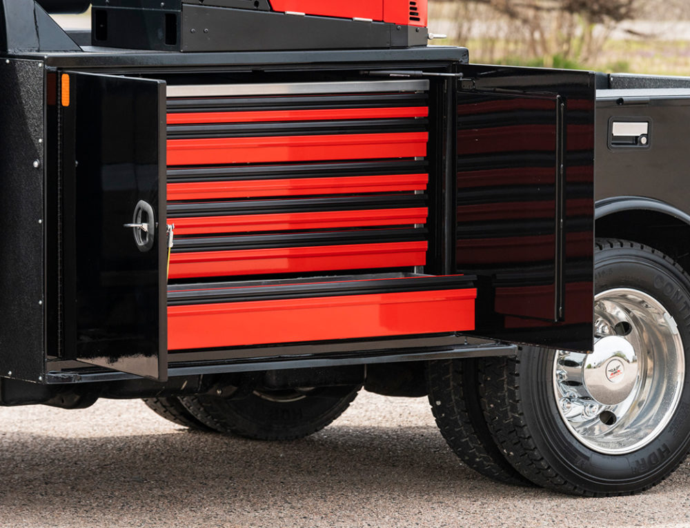 CM Truck Beds takes on a New Technique in Lighting the Way CM Truck Beds
