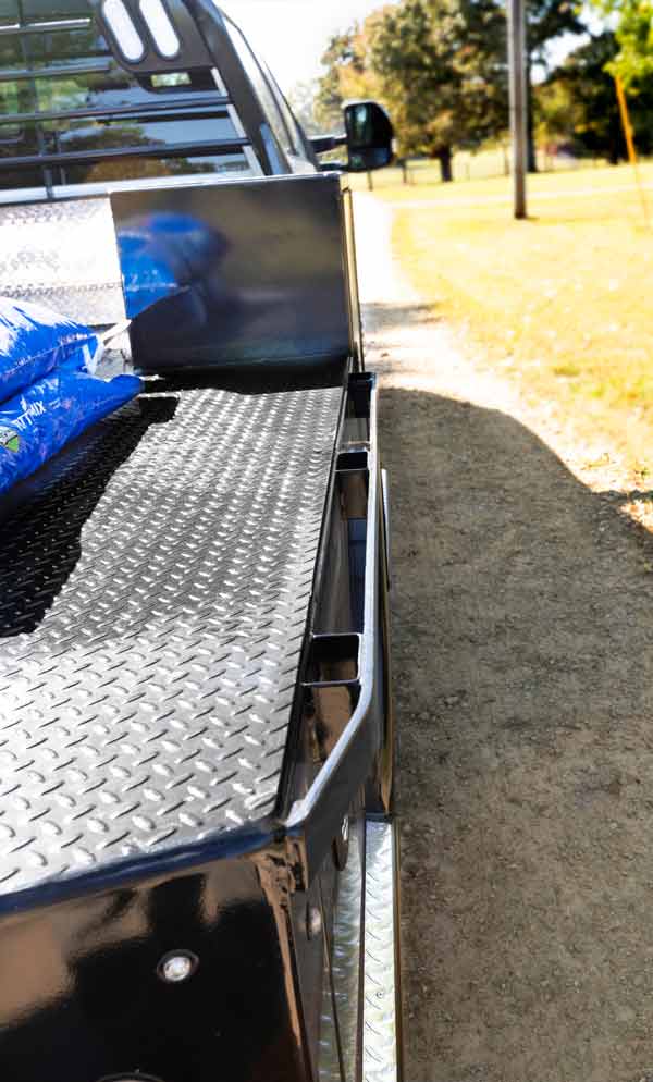 CM Truck Beds rail for straps