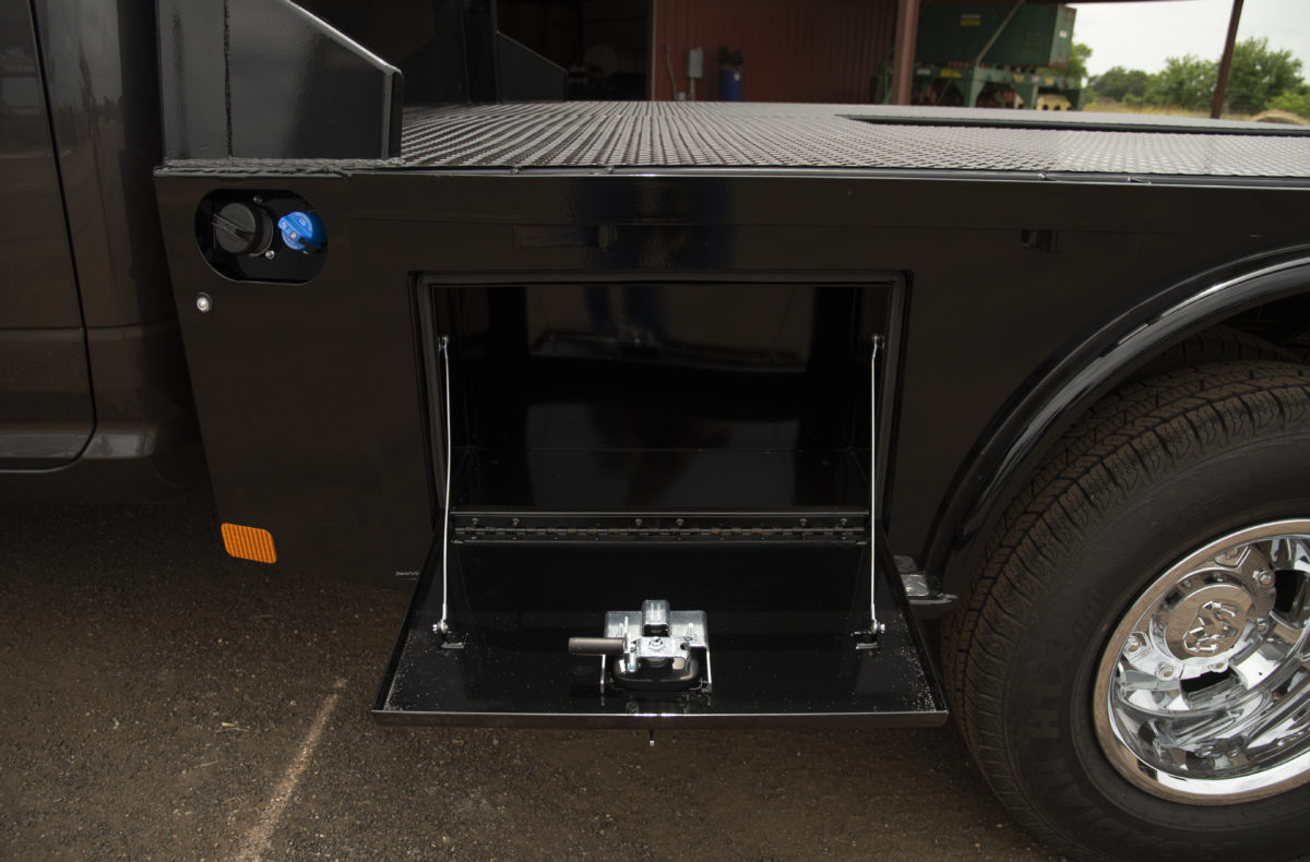 SK Steel Utility Body - CM Truck Beds